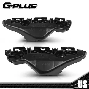 Front Bumper Retainer Bracket Set Fit For 2007-2012 Toyota Yaris Sedan