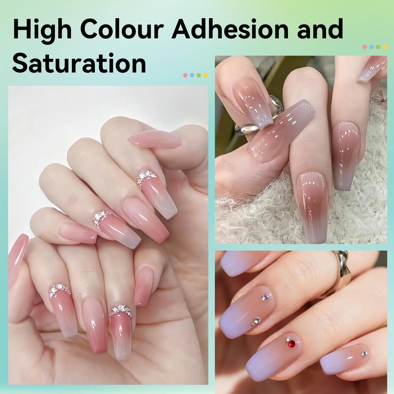 JODSONE 20-Color Airbrush Gel Nail Polish Kit - No Dilution, Easy Nail Gradients & DIY Patterns, Ideal Christmas Gift for Nail Art Girls JODSONE 20-Color Airbrush Gel Nail Polish Kit - No Dilution, Easy Nail Gradients & DIY Patterns, Ideal Christmas Gift for Nail Art Girls