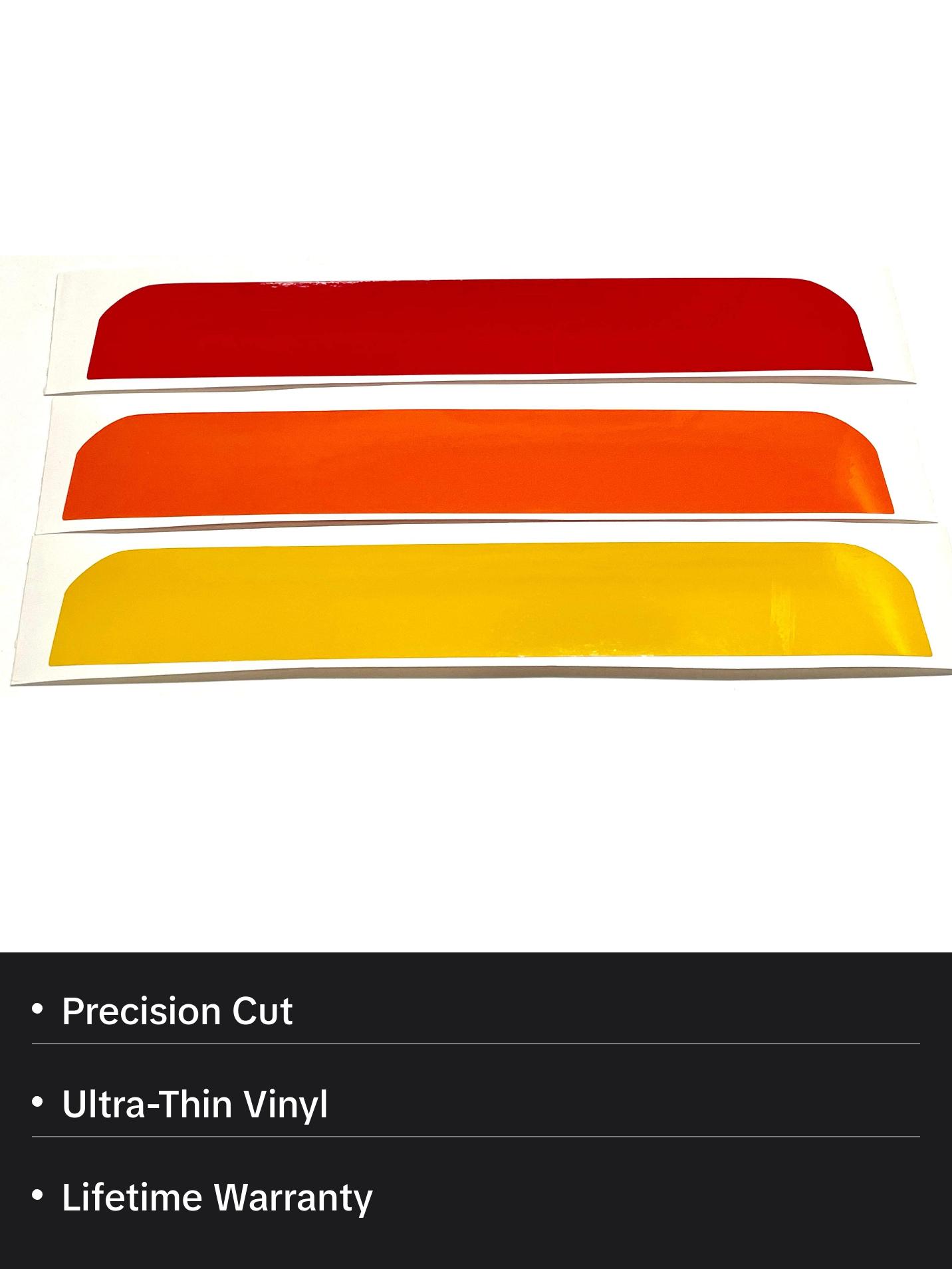 Premium Cast Vinyl Heritage Decals for 2022 Tundra TRD Grille