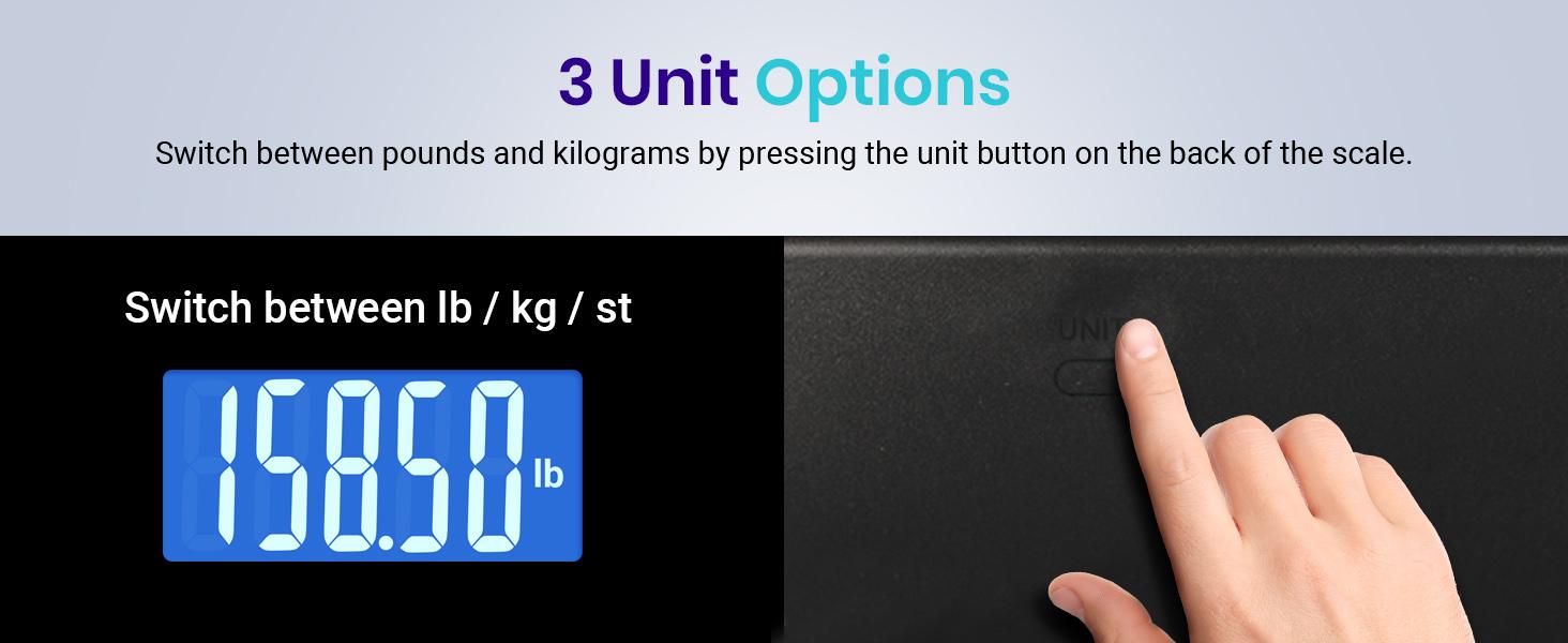 Etekcity Bathroom Scale for Body Weight, Highly Accurate, Large Size and Backlit LCD Display, Tempered Glass, 400 Pounds Healthcare Weight Scale holidayhaul Weighing Scale, EB9380H