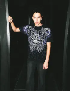 AFFLICTION Darkness Falls Mens Tee