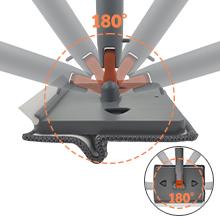 【Black Friday】Baseboard Cleaner Tool With Long Handle Wall Cleaner Mop With Extendable Handle 6 Reusable Mop Pads Duster Cleaning Tools For Baseboard Floor Door Molding Skirting Board Ceiling Wall Window Tile Adjustable,Christmas Gift