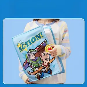 Disney Pixar Comics Cushion 17.7"X14.56"Ultra-Soft Plush Bedrest Pillow for Kids & Adults Movie Scene Print, Study Sofa Bed Playroom Reading Nook Support, Gift for Fans Kids(1PC)