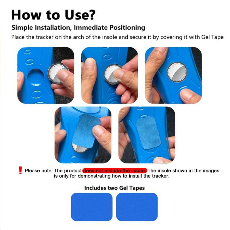 [Valentine's Day] Tukio GPS Tracker(iOS Only) for Kids & Pets Mini Clear Design Air Tag Weatherproof Case Anti-Lost Device Works with Apple Find My iOS Only IP67 Waterproof Replaceable Battery Remote Bluetooth Protection