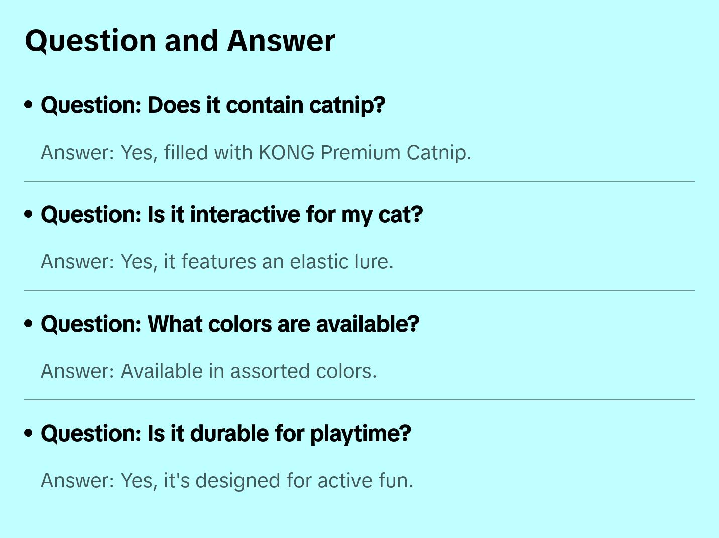 KONG Wrangler Angler Fish Cat Toy - Interactive Play and Durable Design for Cats