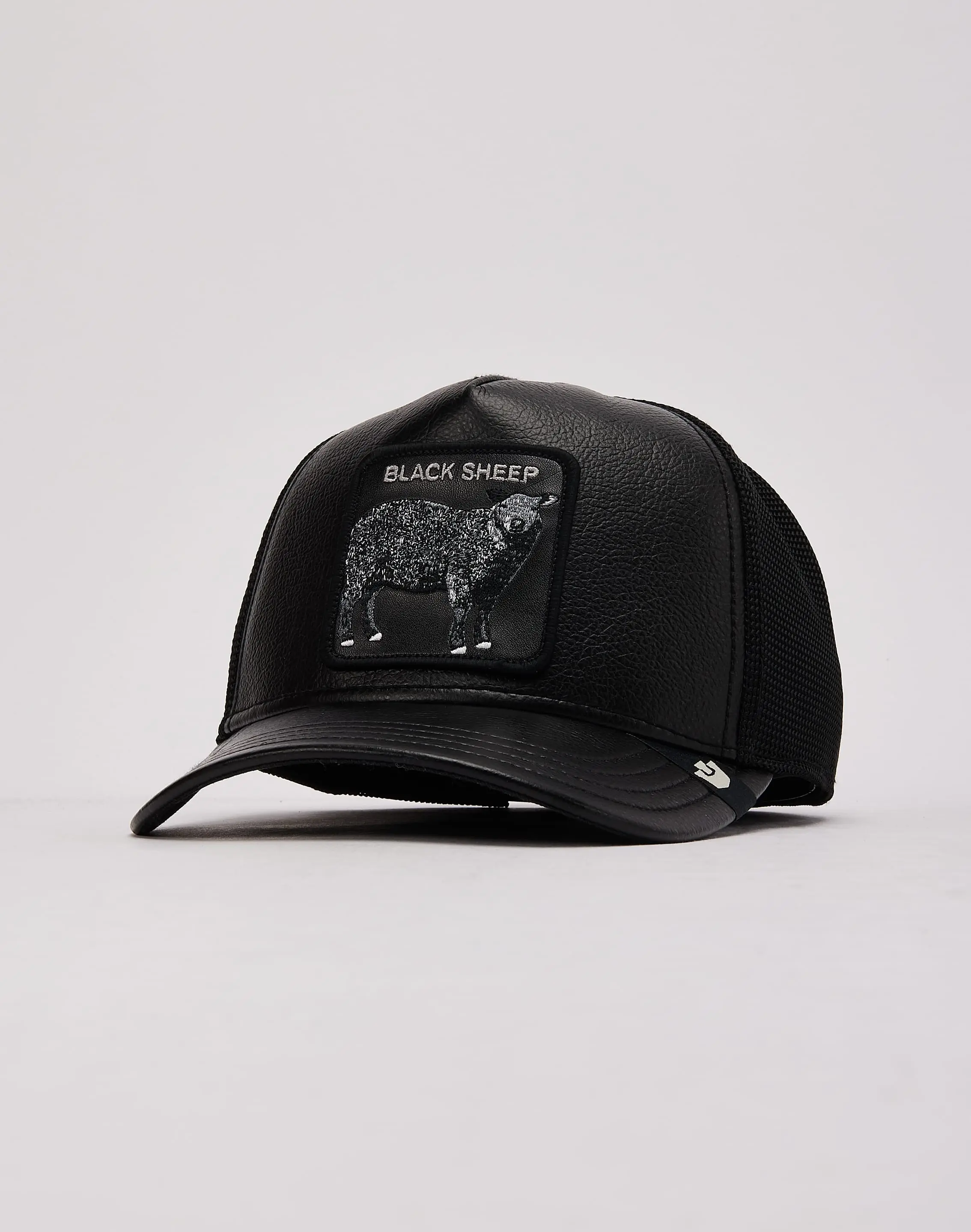 Mens Goorin Bros Faux Leather Sheep Trucker Hat