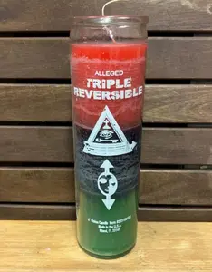 120 hrs Candle Triple Reversible | Vela Triple Reversible (Triple Riversible | Triple Reversible)