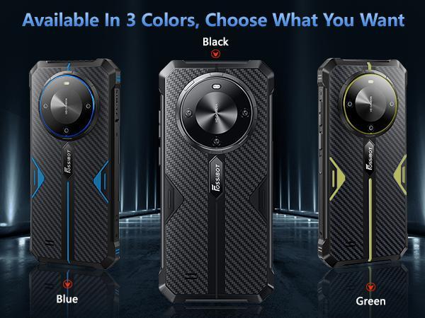 FOSSIBOT F105 Rugged Phone Unlocked 10300mAh Battery Cell 6.74" HD+Display 12GB RAM(4+8)/64GB ROM 20MP Camera 4G Dual SIM Android 14 Waterproof IP68/IP69K Outdoorfun(NOT Compatible with AT&T, Cricket, and Verizon )