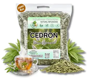 Cedrón Herbal Tea (Lemon Verbena) 4 oz – 100% Natural Loose Leaf (Aloysia citrodora) – Premium Culinary & Wellness Infusion – Caffeine-Free, Vegan, Non-GMO – Authentic by BEXPERTSUSA