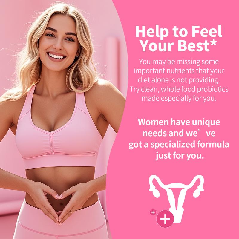 HiPlus Once Daily Dr. Formulated Probiotics for Women-50 Billion CFU of 16 diverse probiotics, Keephealthy bacteria active-Gut Health,pH Balance,Immune Health,Feminine Intimate Care,specifically designed for women's unique physiological needs,Dairy Free