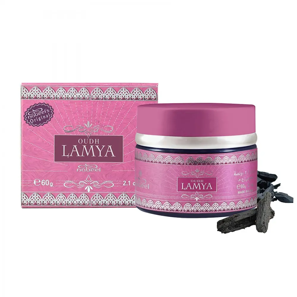 Oud Lamya Bakhoor Arabian Incense 60g by Nabeel