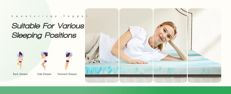 Mattress Topper Full Gel Memory Foam Mattress Topper Mattress Topper Full Gel Memory Foam Mattress Topper