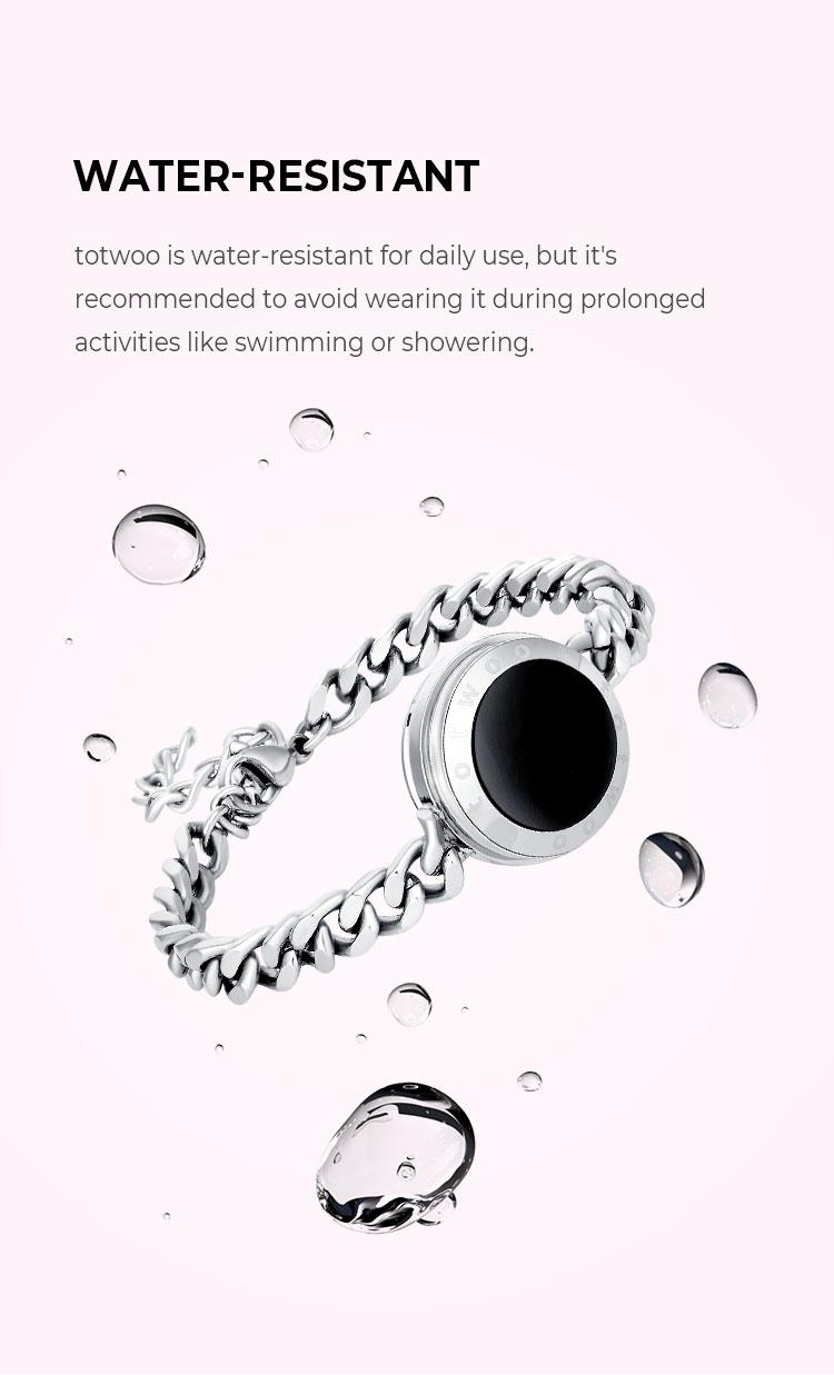 Totwoo Soulmate Touch Bracelets for Couples Vibration & Light up for Love Couples Long Distance Relationship gifts for Girlfriend Bluetooth Pairing Jewelry