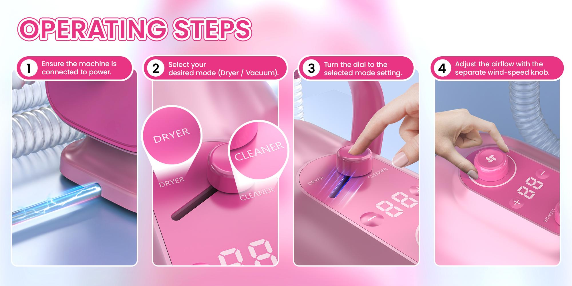 【Geoorood】Geoorood Dog Vacuum & Dryer for Shedding Grooming, 9 in 1 Dog Grooming Kit with Metal Blades Pet Clippers,Adjustable Speed&Temperature Control Blower, Professional Grooming Vacuum Kit,Proven Grooming Tool#February Stock Up