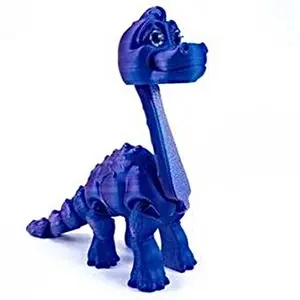 Articulated 3D Printed Dinosaur Toy – Flexible Long Neck Fidget Dino