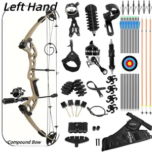 Composite bow set 35-55lbs adjustable strong and durable belt set accessories professional beginners for professional fish shooting accessories