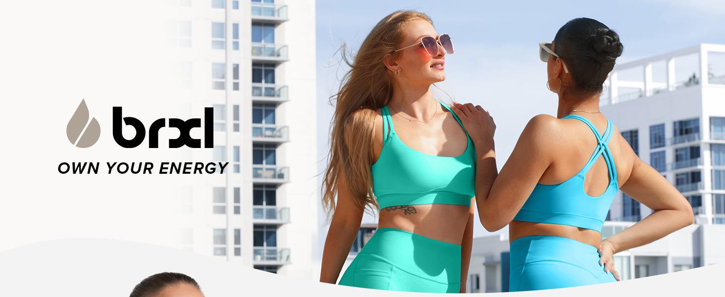 BRXL Women's High-Waisted No Front Seam 5" Biker Shorts - Underwear-Free Buttery Soft Butt Lifting with Pockets & Moisture-Wicking oga Gym Activewear #Volleyball #Running#TikTokMadeMeBuyIt#TikTokShopBacktoSchool#outdoorfun #warmupforholiday