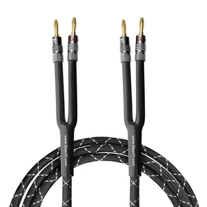 GEARit 14 AWG Speaker Wire Cable with Banana Plugs Accessories GEARit 14 AWG Speaker Wire Cable with Banana Plugs Accessories