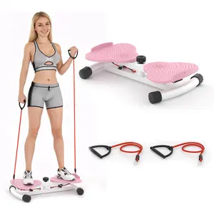 Noiseless Waist Twister Board 300 lbs Capacity | Anti Slip | Home Gym Waist Sculptor for Daily Core Training