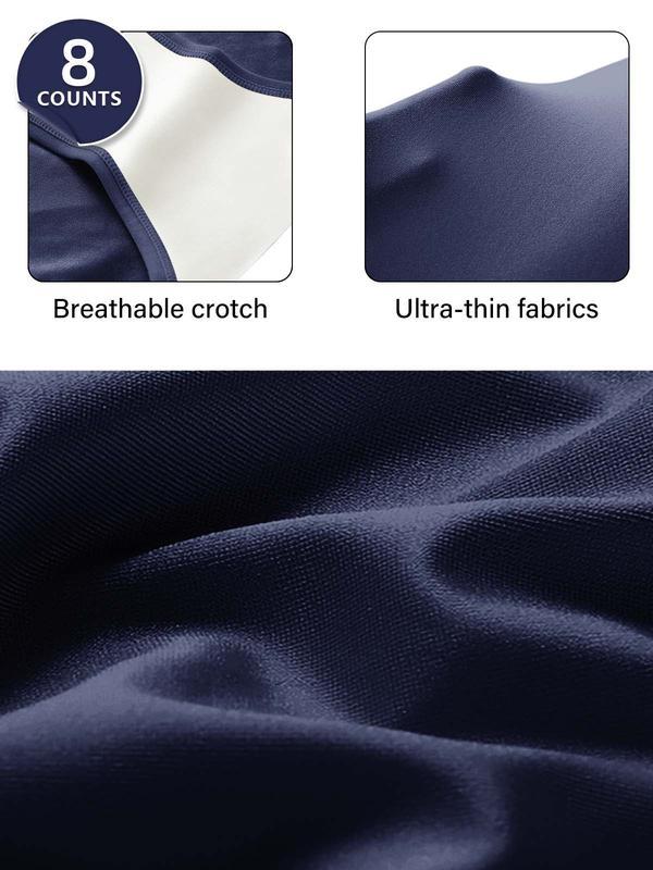 Lucky Women's Contrast Mesh High Waist Panty Breathable Comfortable Seamless Knicker for Daily Wear Casual Elegant Underwear Ladies Underwear for All Seasons Womenswear Basic Minimalist Style