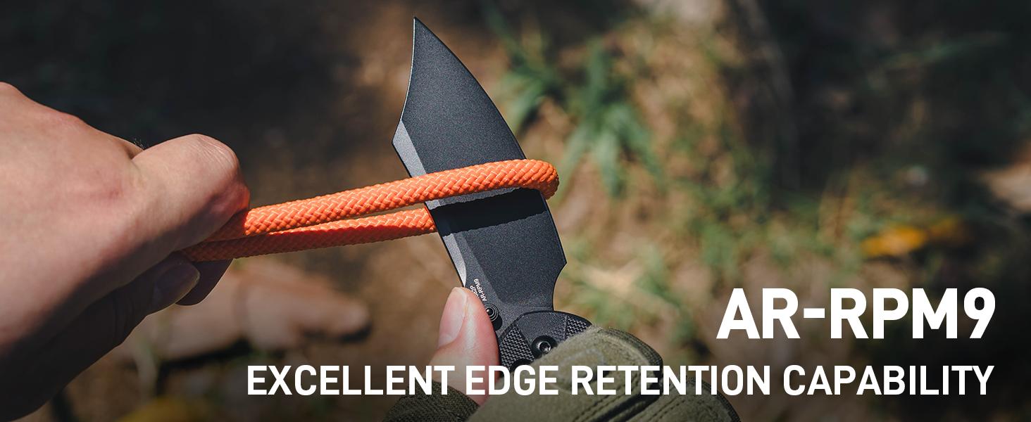 Artisan Cutlery Simoon Pocket Knife with AR-RPM9 Steel Blade G10 Handle Folding Knives with Recoil Lock for Outdoor Camping, Hunting and Daily Tasks