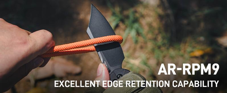 Artisan Cutlery Simoon Pocket Knife with AR-RPM9 Steel Blade G10 Handle Folding Knives with Recoil Lock for Outdoor Camping, Hunting and Daily Tasks