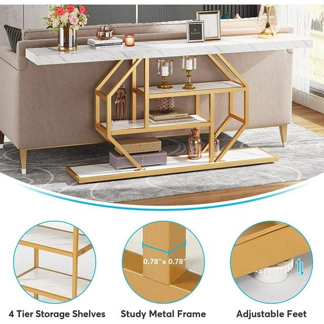Tribesigns 70.9 inch Extra Long Console Table/Sofa Table with Storage Shelves Tribesigns 70.9 inch Extra Long Console Table/Sofa Table with Storage Shelves