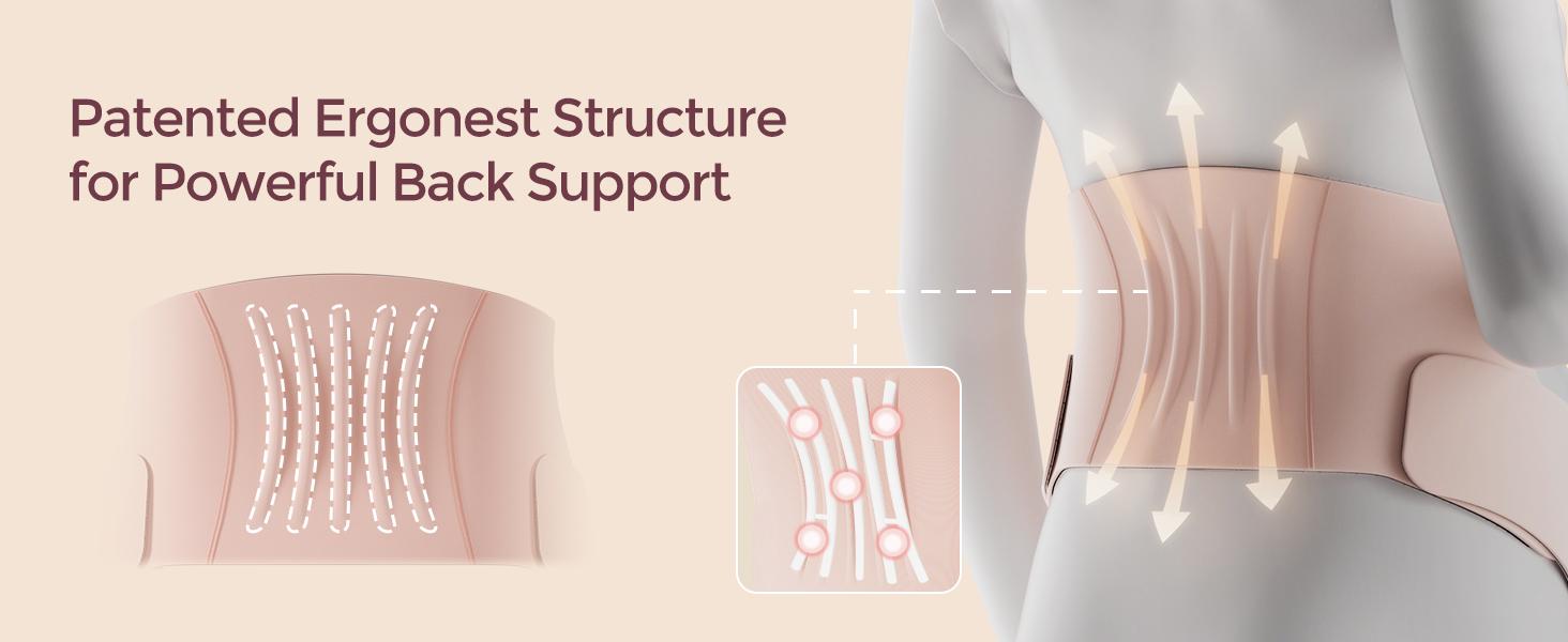 Momcozy Maternity Belly Belt, Invisible Maternity Sling, CozySupport Ergonest Maternity Belly Belt, Invisible Maternity Sling for Abdomen and Waist,-【B】