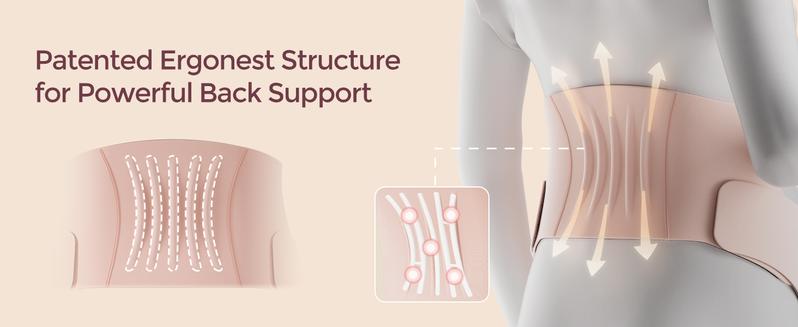 Momcozy Maternity Belly Belt, Invisible Maternity Sling, CozySupport Ergonest Maternity Belly Belt, Invisible Maternity Sling for Abdomen and Waist,-【B】