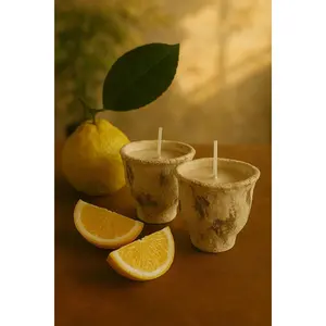 Bergamot Citrus Candle – Fresh Citrus Scent