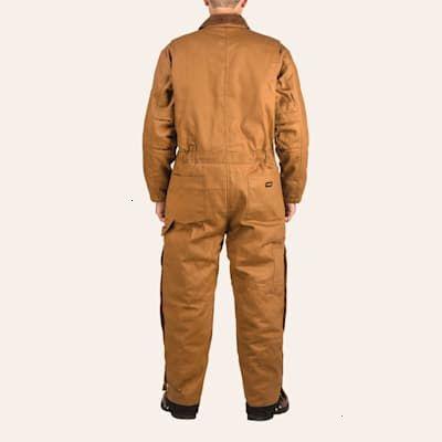 Walls Men's Plano Pecan Insulated Duck Work Coverall