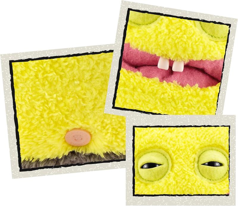 FuOriginal Fuggler 22cm Official Collab Plush, Toothy Ugly-Cute Tooth Monster, Adorable Collectible Toy, Stuffed Animal FuOriginal Fuggler 22cm Official Collab Plush, Toothy Ugly-Cute Tooth Monster, Adorable Collectible Toy, Stuffed Animal