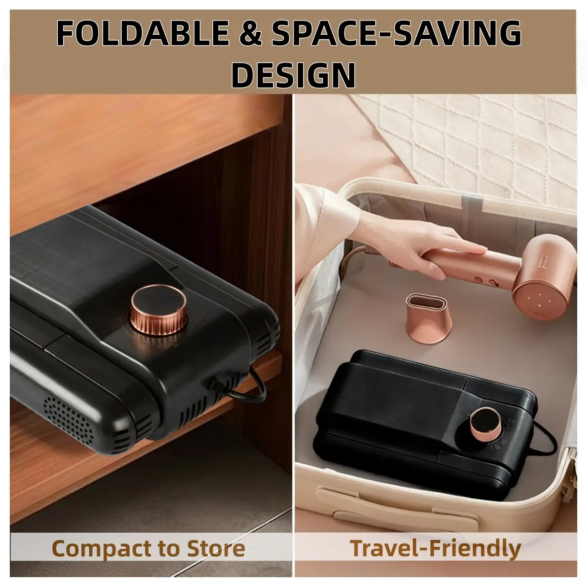 Foldable And Portable Shoe Dryer, Shoe Heater, Smart Timer, Quickly Dries Damp And Smelly Shoes And Boots, Suitable for Home, Travel, Fitness, Family Shoe Care, Perfect Holiday Gift, Shoe Heater for Boots, Dehumidifying Dual-Arm Shoe Dryer