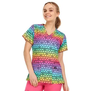 Naomi V-Neck Printed Top| 4512