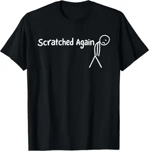 Scratched Again Pool T-Shirt
