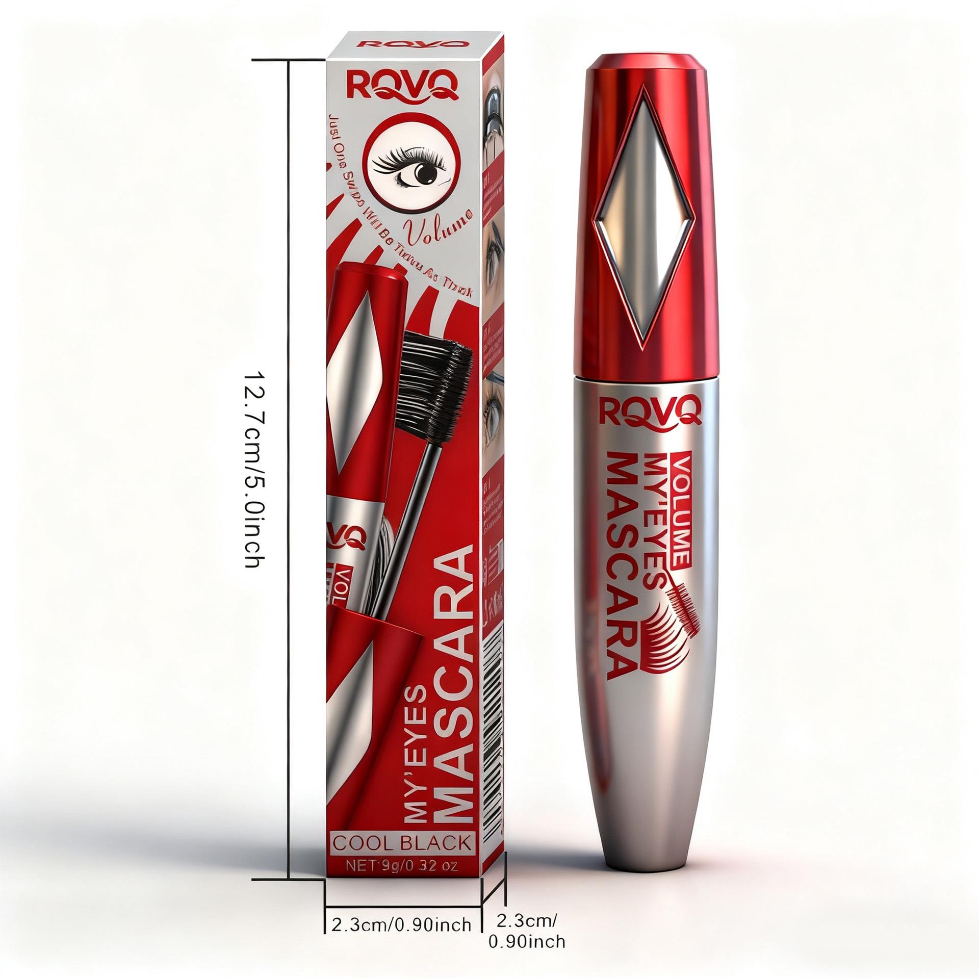 Mascara Silky Buildable Formula 24HR Lift Slender Thick Curl Anti-smudge No Caking Reject Fly Legs