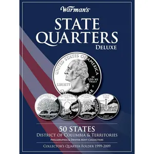 State Quarters 1999-2009 Deluxe Collector's Folder: District of Columbia and Territories, Philadelphia and Denver Mints (Warman's Collector Coin Folders) Hardcover – Download: Adobe Reader, November 12, 2009