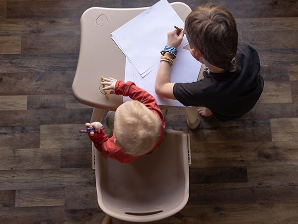 HARPPA 8-in-1 Convertible Baby High Chair, Adjustable Heights Feeding Chair & Booster Seat, Activity Table & Chair for Toddlers, Eazy to Clean, Baby Items