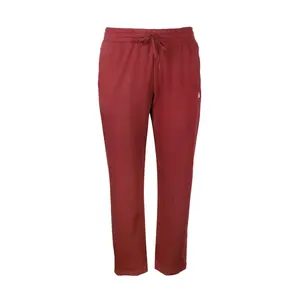 adidas Womens Essentials Small Logo Feel Cozy Sweatpants Plus Casual - Red