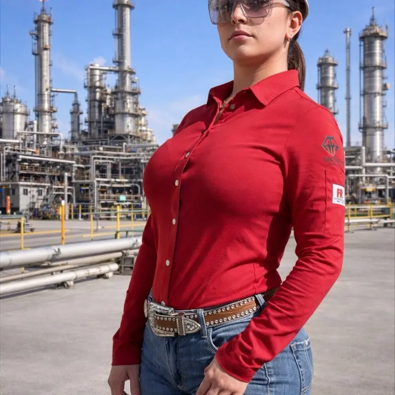 Boss lady fr shirt red