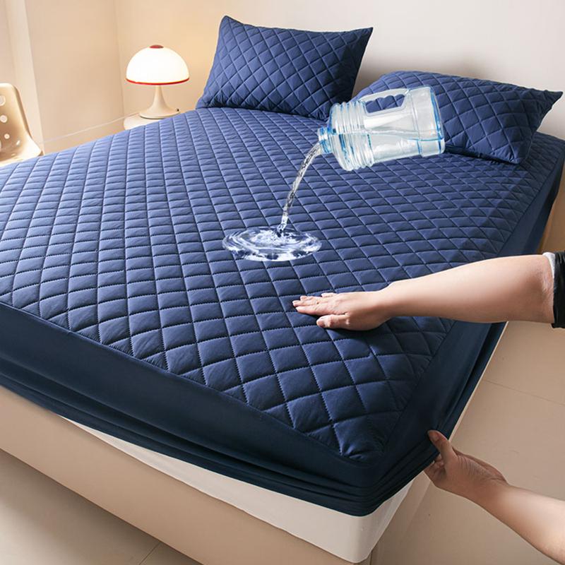 【Valentine's Day gifts】Waterproof Mattress Protector,  Mattress Pad Noiseless with Deep Pocket, Soft Breathable Dirt-Proof Bed Mattress Cover Washable for Home, Bedroom, Hotel，Pillowcase not included