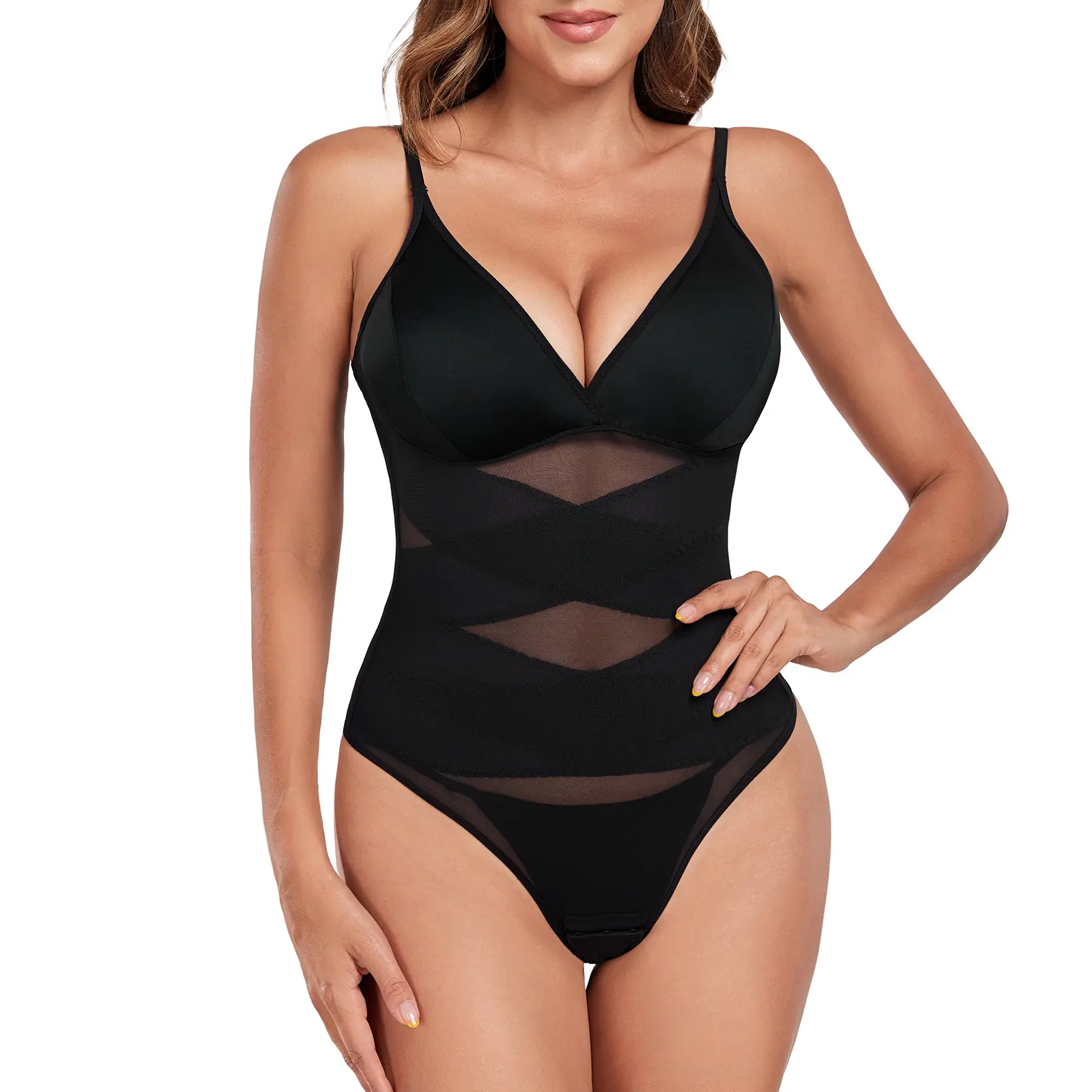 UMIPUBO Shop Women's Mesh Bralette-Style Teddy Lingerie & Bodysuit with Thong, Bralette Style Teddy Lingerie & Bodysuits, Mesh Teddy