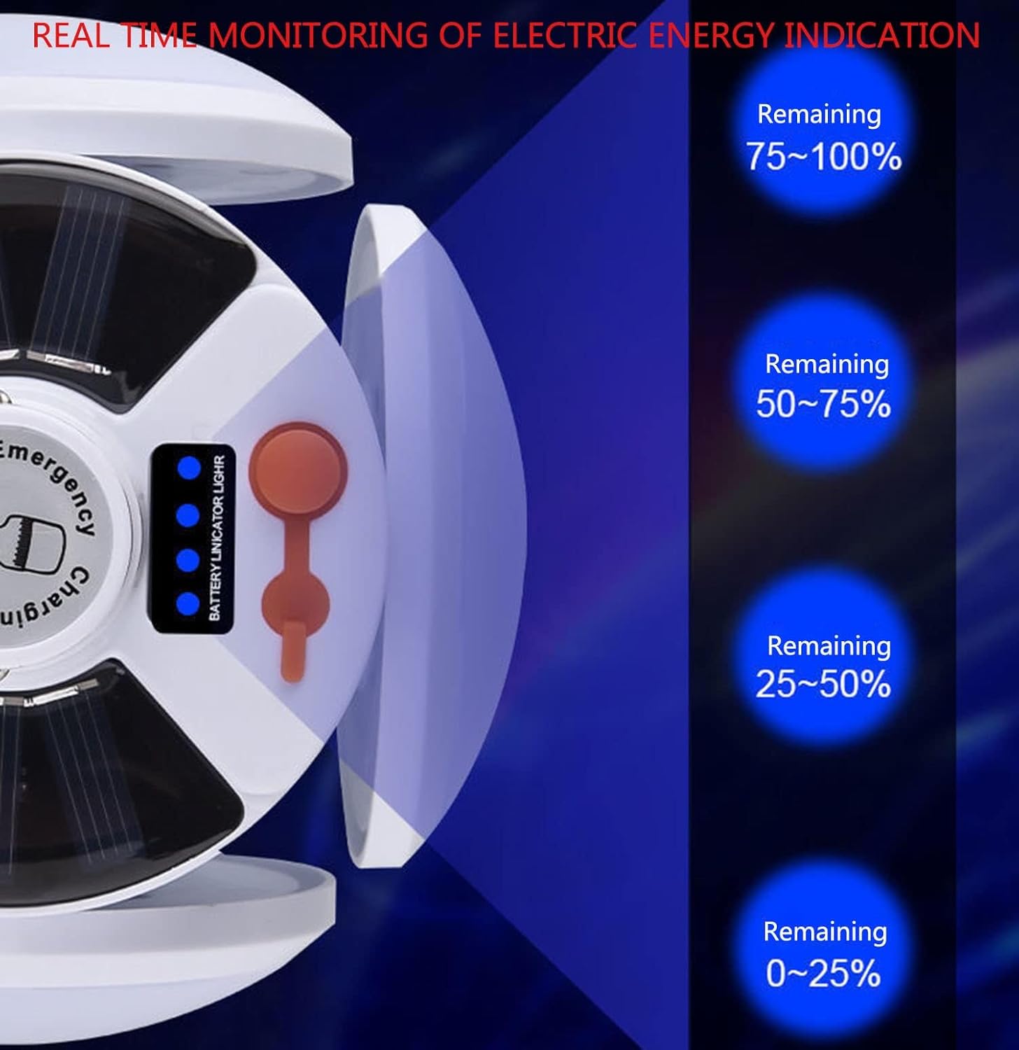 BougeRV Portable Solar Camping Lantern, Foldable Led Football Bulb with Hook, Rechargeable USB Table Flashlights for Home, Office, Tent, Outdoor Emergency Outages Lighting, Camping Gear BougeRV Portable Solar Camping Lantern, Foldable Led Football Bulb with Hook, Rechargeable USB Table Flashlights for Home, Office, Tent, Outdoor Emergency Outages Lighting, Camping Gear
