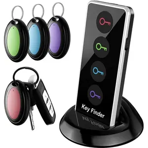 Portable Key Finder 1 Set Key Finder with 4 Counts Signal Receiver Party Gift for Elder