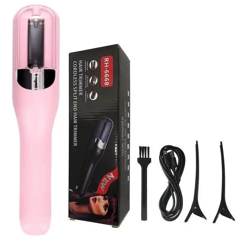 Summervibes Automatic Electric Hair Clipper, Multifunctional Type-C Rechargeable Split-End Hair Clipper, Portable Wireless Trimmer, Hair Care Tool