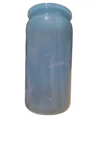 16oz light blue arylic mason jar