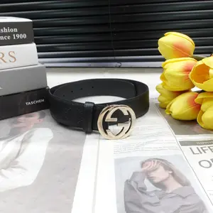 Pre-owned GUCCI Green Calfskin Belt T10331374