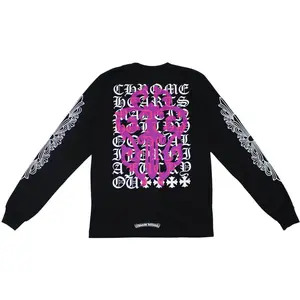 Chrome Hearts Eye Chart Dagger Longsleeve T-shirt Black - Lightly Worn