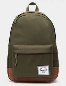 HERSCHEL SUPPLY CO.  Mens Classic XL Backpack, Ivy Green & Tan