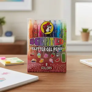 Buc-ee's Scented Glitter Gel Pens